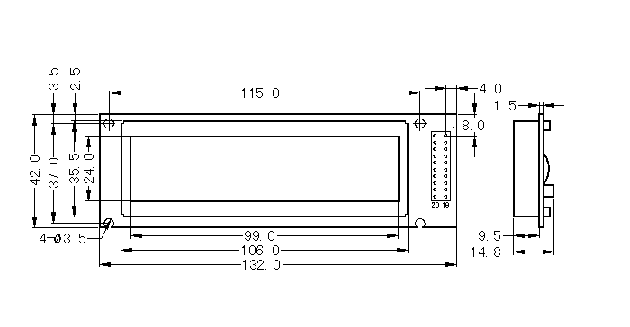 SMG16032B(bio)(zhn)DcҺ@ʾģK(LCM)ʾDƬ